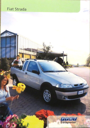 Fiat strada depliant brochure - strada,