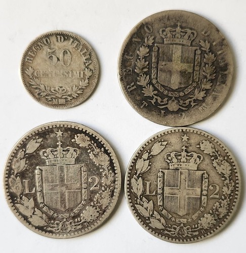 Argento monete italia lire - argento,