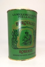 Borotalco Roberts vintage 1000g, rara latta originale anni ‘70