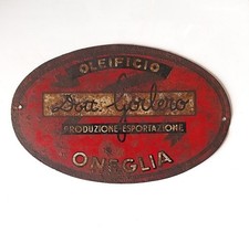 Targa Oleificio Dott. Gorlero