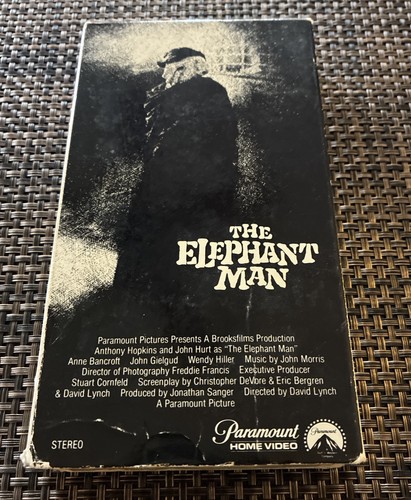 The elephant man - (1980), vhs