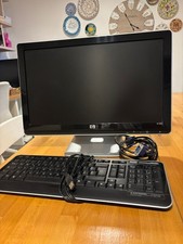 Monitor LCD HP 2009v - 20 pollici - con tastiera