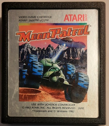 Moon patrol atari 2600 - moon,