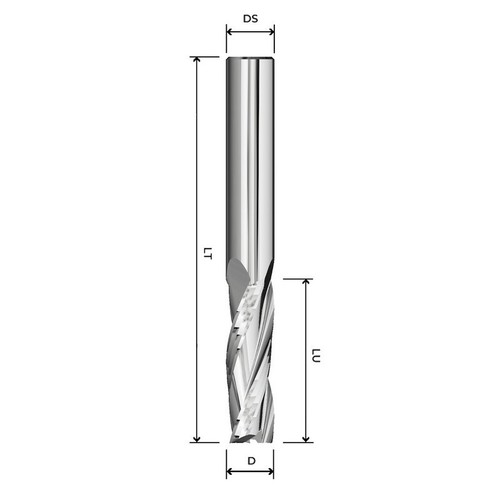 Fresa elicoidale legno ø8 - fresa,