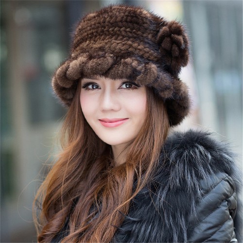 Cappello pelliccia visone - , 100%