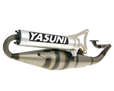 Impianto di Scarico Yasuni Scooter Z Alluminio per Minarelli Sdraiato Yamaha Aerox Cat
