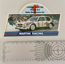 Adesivo vintage martini racing - adesivo,