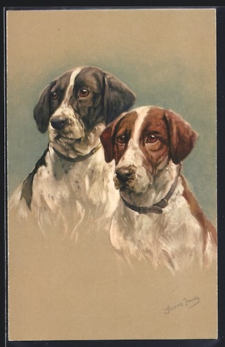 Cartolina artista fannie - cartolina,