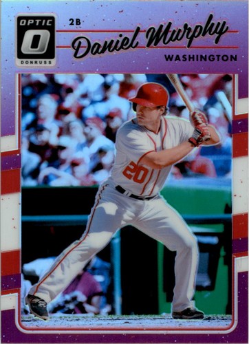 2017 donruss optic purple 153 - purple, #153
