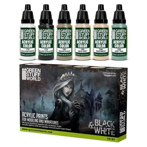 Set pittura bianco - set,
