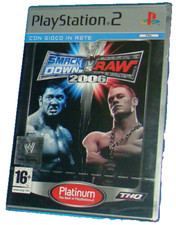 SMACKDOWN VS RAW 2006 - WWE WRESTLING per PS2 - Sony PlayStation 2 - Nuovo