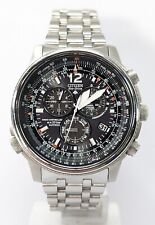 Citizen promaster chrono pilot E670 radio controlled watch oversize clock