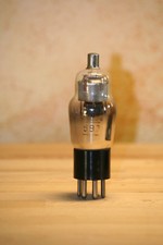 6B7 VISSEAUX VALVOLA 6B7G MESH TESTATA TV7 FUNZIONANTE PER RADIO BALILLA WW2