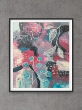 Dipinto mano astratto - dipinto, /