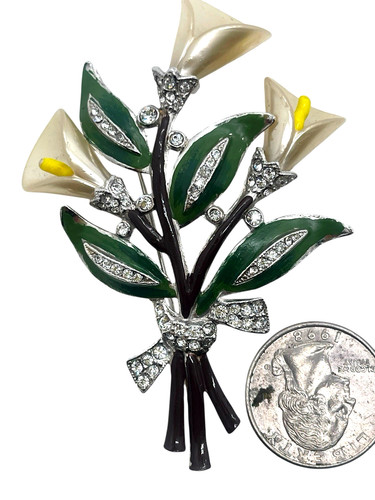 Splendida spilla vintage - , coro