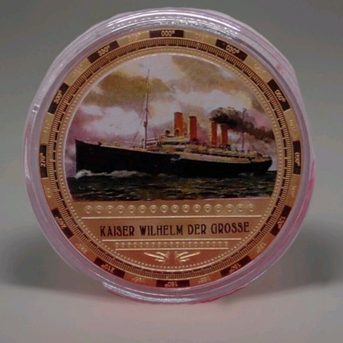 Medaglia dorata navi famose - navi,