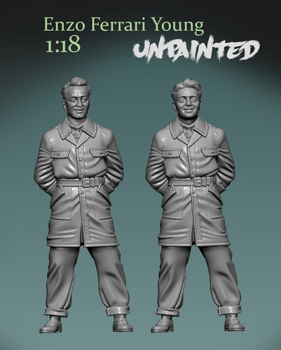 Enzo ferrari figurine - ferrari,