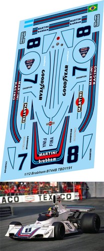 Decals per brabham - 1/12,