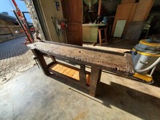 Banco da falegname antico restaurato