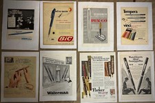 Parker,Bic,Waterman-Penne
