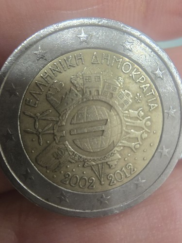 Moneta grecia - da, 2€