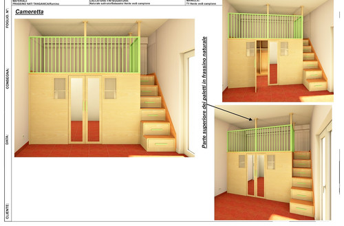 Soppalco con cabina armadio - soppalco,