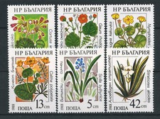 1988 - BULGARIA - LOTTO/19652 - PIANTE ACQUATICHE 6v. - nuovi
