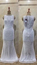 Maxi abito bianco senza