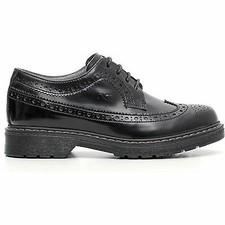 Nero giardini a634040m nero teen boston brush nero francesine invernali chiusura