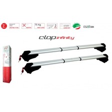 G3 Kit Barre portatutto telescopiche alluminio per Ford C-Max 2011-2015 con rail