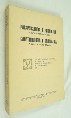 Parapsicologia psichiatria - e,