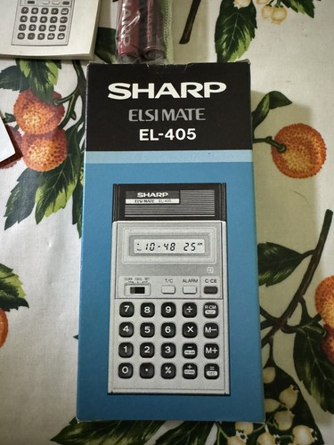 Calcolatrice sharp elsi mate - -,