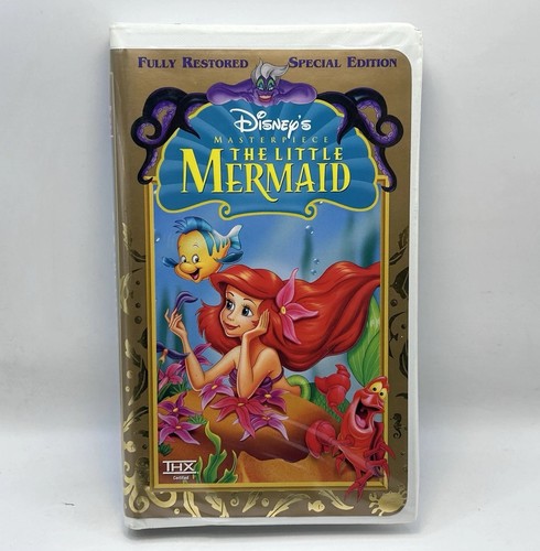 The little mermaid vhs disney - little,