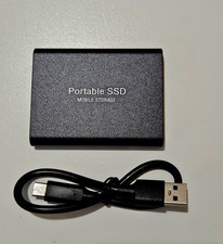 Hard Disk Esterno SSD Portatile 2TB USB-C – Ultra Veloce, Tascabile e...