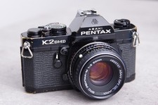 Pentax K2 DMD nero con SMC Pentax-M 1:2/50 mm