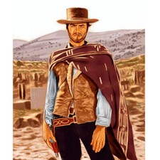 Nuovo poncho cowboy western