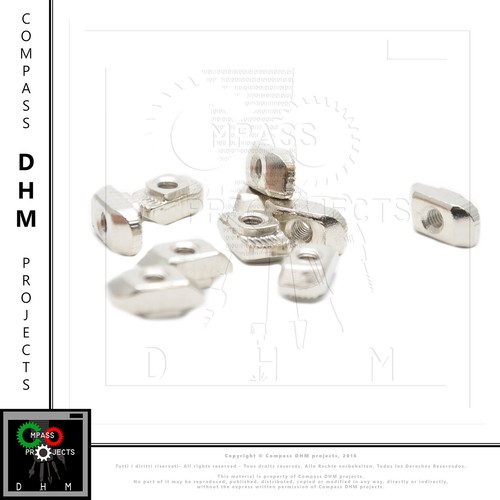 Dadi post montaggio m6 - 5,