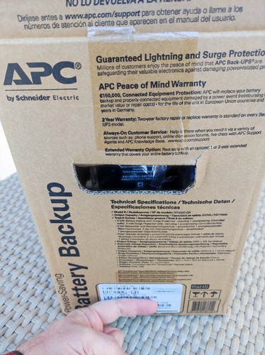 Apc back ups pro900 br900g - apc, br900g-gr