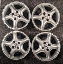 4x Cerchi 15" Originali Opel Tigra A 5,5Jx15 ET49 4x100