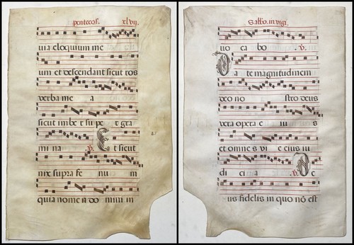 Antifonario pergamena - antifonario,