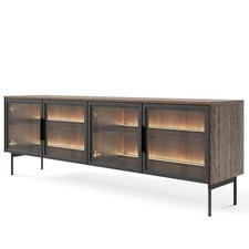 Mobile tv con 4 ante in vetro