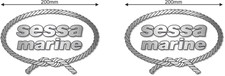 COPPIA DECALCOMANIE PER RESTAURO MARINO SESSA