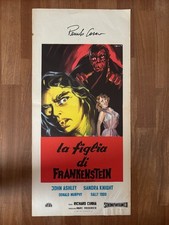 CAP,Locandina,LA FIGLIA DI FRANKENSTEIN AUTOGRAFO RENATO CASARO Signed ORIG.1959