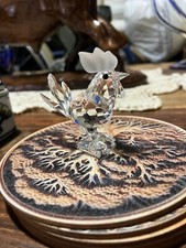 Statuina gallo cristallo Swarovski!!!