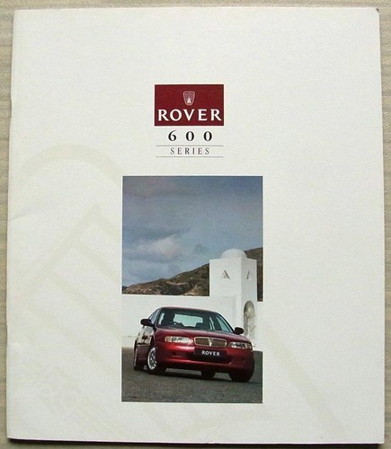 Brochure vendita auto rover - vendita,