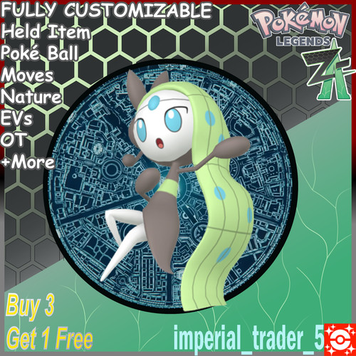 Pokémon leggende meloetta - pokémon,