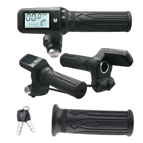 Maniglia bici con display lcd - maniglia,