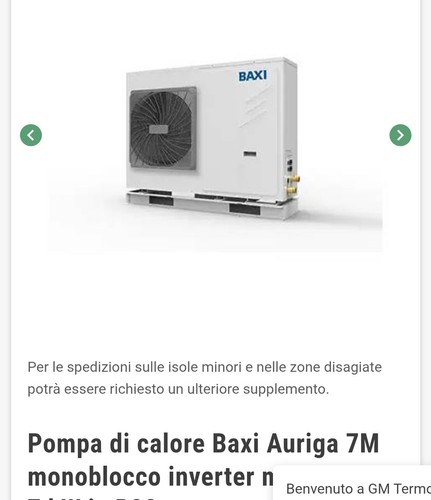Pompa calore monoblocco - pompa,
