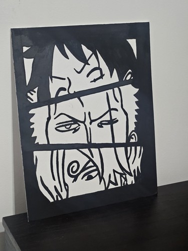 One piece manga quadro - one,