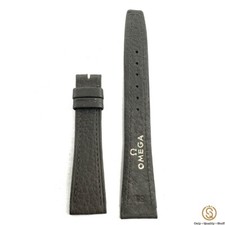 Omega Cinturino in Pelle Marrone Brown Lather Strap 19mm NOS Originale